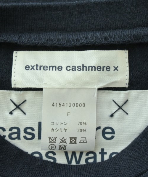 extreme cashmere（エクストリームカシミア）Tシャツ・カットソー 紺 サイズ:F レディース/2200691612126