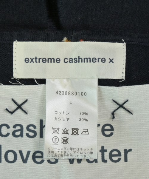 extreme cashmere（エクストリームカシミア）ベスト/ノースリーブ 紺 サイズ:F レディース/2200691612249