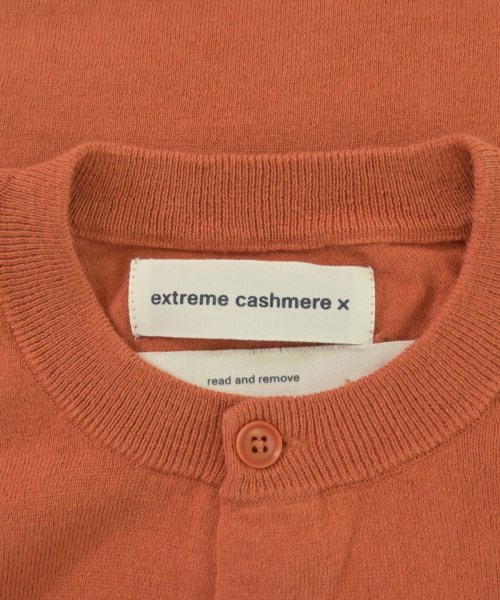 extreme cashmere（エクストリームカシミア）カーディガン オレンジ サイズ:F レディース/2200691612317