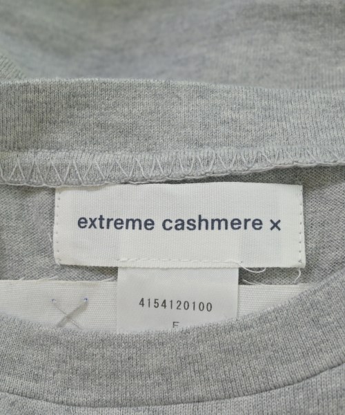 extreme cashmere（エクストリームカシミア）Tシャツ・カットソー グレー サイズ:F レディース/2200691613505