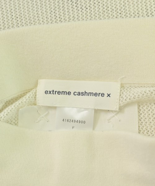 extreme cashmere（エクストリームカシミア）ロング・マキシ丈スカート 白 サイズ:F レディース/2200691613550