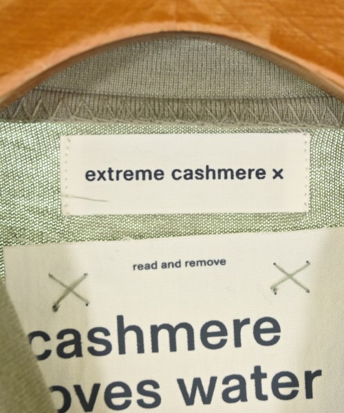 extreme cashmere（エクストリームカシミア）Tシャツ・カットソー カーキ サイズ:F レディース/2200691613642