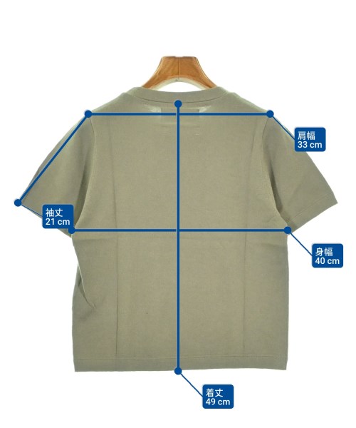 extreme cashmere（エクストリームカシミア）Tシャツ・カットソー カーキ サイズ:F レディース/2200691613642
