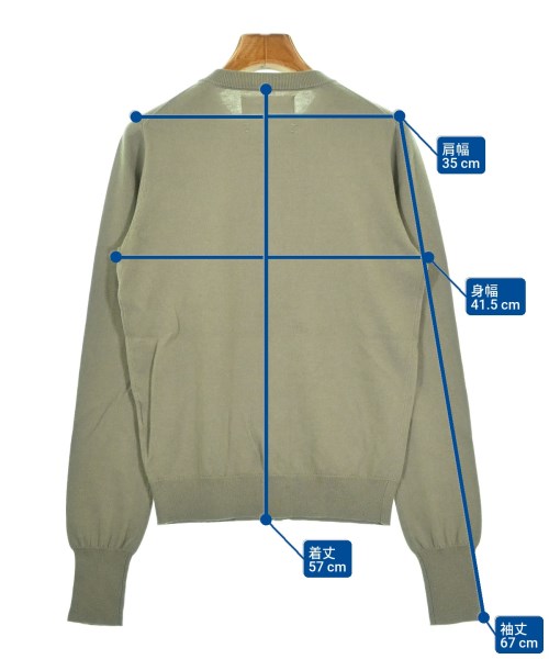 extreme cashmere（エクストリームカシミア）カーディガン カーキ サイズ:F レディース/2200691613666