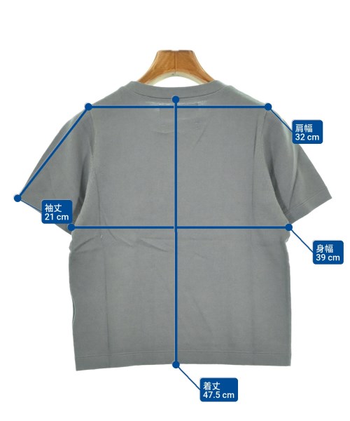 extreme cashmere（エクストリームカシミア）Tシャツ・カットソー グレー サイズ:F レディース/2200691613697