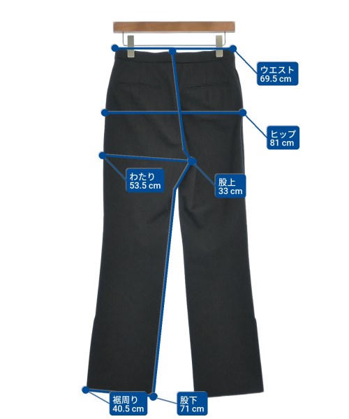 STUMBLY（スタンブリー）スラックス 黒 サイズ:38(M位) レディース/2200635946027