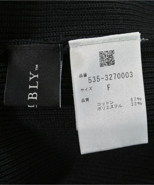 STUMBLY（スタンブリー）ニット・セーター 黒 サイズ:F レディース/2200675652056