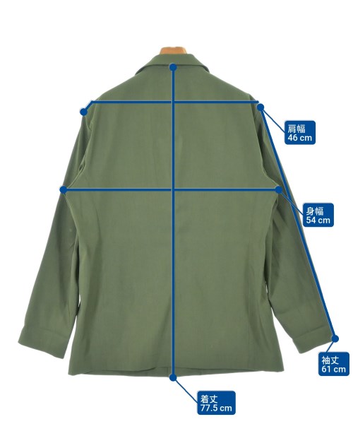 IM MEN（アイムメン）カジュアルジャケット 緑 サイズ:3(L位) メンズ/2200596406028