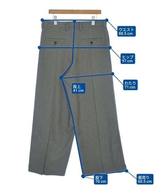 IM MEN（アイムメン）スラックス グレー サイズ:3(L位) メンズ/2200622134017