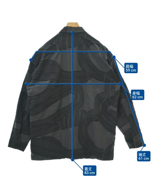 IM MEN（アイムメン）カジュアルシャツ グレー サイズ:4(XL位) メンズ/2200623083017