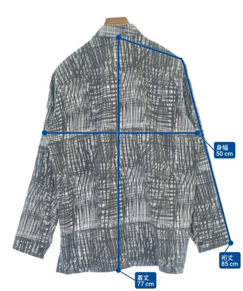 IM MEN（アイムメン）カジュアルシャツ グレー サイズ:3(L位) メンズ/2200623553046