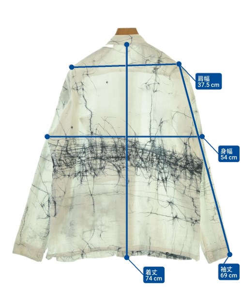 IM MEN（アイムメン）カジュアルシャツ 白 サイズ:4(XL位) メンズ/2200634381034