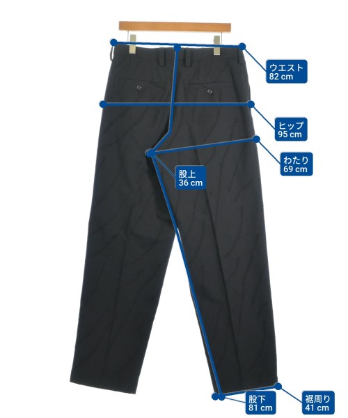 IM MEN（アイムメン）スラックス 黒 サイズ:3(L位) メンズ/2200617345039