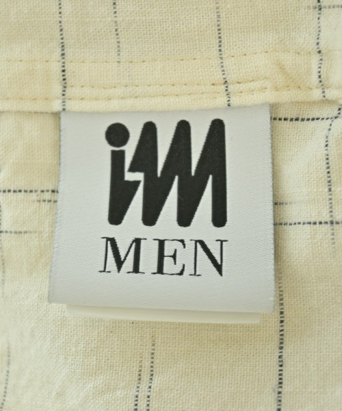 IM MEN（アイムメン）カジュアルシャツ 白 サイズ:2(M位) メンズ/2200677732022