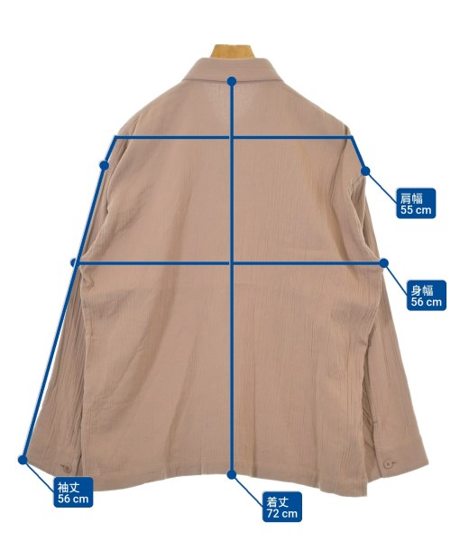 IM MEN（アイムメン）カジュアルシャツ ピンク サイズ:3(L位) メンズ/2200656487059