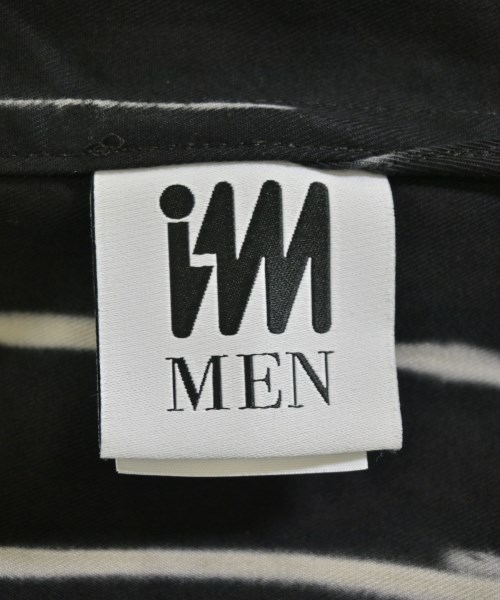 IM MEN（アイムメン）カジュアルシャツ 黒 サイズ:2(M位) メンズ/2200713548020