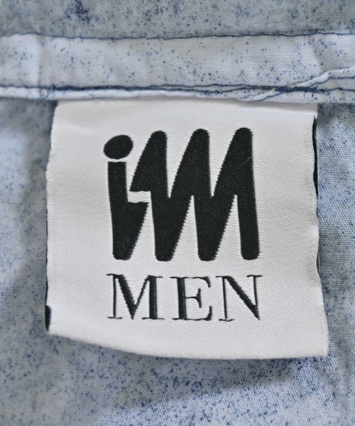 IM MEN（アイムメン）カジュアルシャツ 青 サイズ:2(M位) メンズ/2200713548044