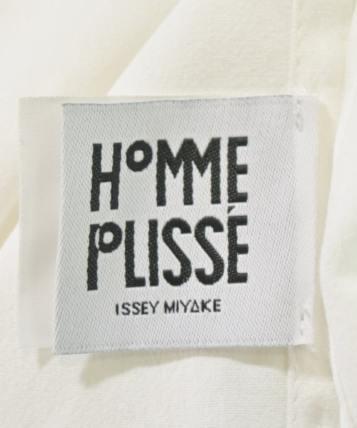 HOMME PLISSE（オムプリッセ）カジュアルシャツ 白 サイズ:4(XL位) メンズ/2200717474035