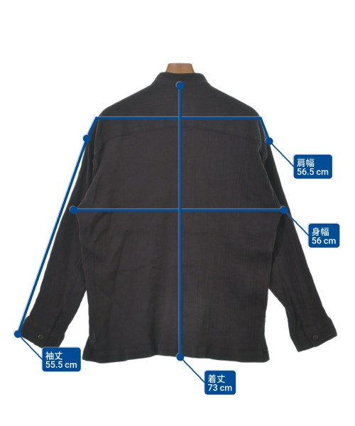 IM MEN（アイムメン）カジュアルシャツ 紫 サイズ:3(L位) メンズ/2200649570041