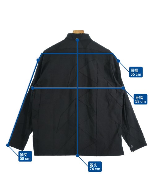 IM MEN（アイムメン）カジュアルシャツ 黒 サイズ:3(L位) メンズ/2200645353020