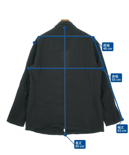 IM MEN（アイムメン）カジュアルジャケット 黒 サイズ:3(L位) メンズ/2200665307058