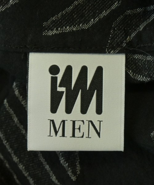 IM MEN（アイムメン）カジュアルシャツ 黒 サイズ:2(M位) メンズ/2200726897078