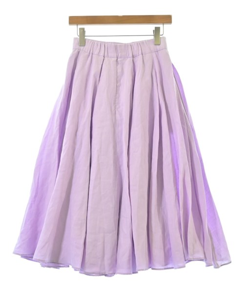 KU-UM（クーム）ロング・マキシ丈スカート 紫 サイズ:F レディース/2200617376026