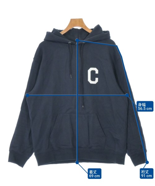 COVERNAT（コボナッ）パーカー 紺 サイズ:L メンズ/2200654393284