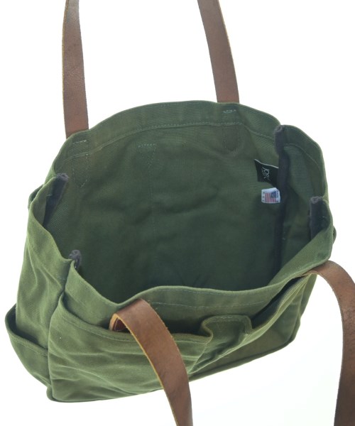 JOSHU+VELA（ジョシュベラ）トートバッグ カーキ サイズ:- メンズ/2200613189071