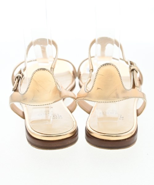 FRANCESCO RUSSO（フランチェスコルッソ）サンダル ゴールド サイズ:-(24cm位) レディース/2200616550014