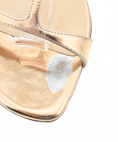 FRANCESCO RUSSO（フランチェスコルッソ）サンダル ゴールド サイズ:-(24cm位) レディース/2200616550014