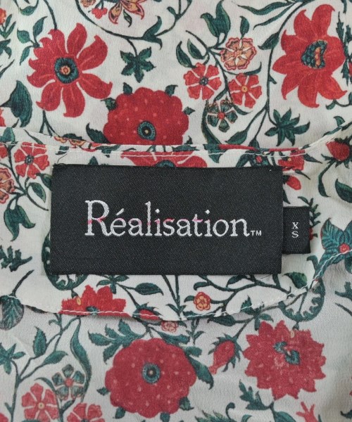 Realisation（リアリゼーション）カジュアルシャツ 白 サイズ:XS レディース/2200639467092