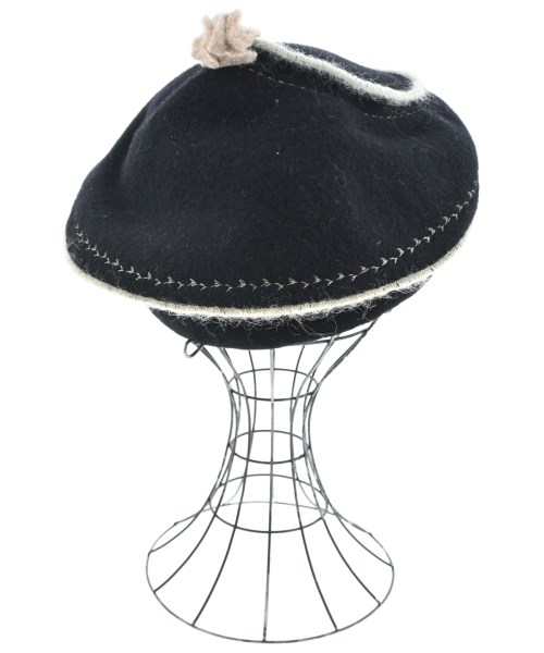 ASCOLI（アスコリ）ハンチング・ベレー帽 黒 サイズ:- レディース/2200638403039