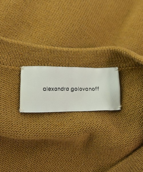 alexandra golovanoff（アレクサンドラゴロヴァノフ）ベスト 茶 サイズ:S レディース/2200678243107
