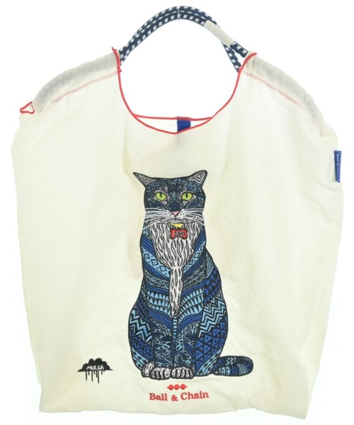 BALL&CHAIN(ボールアンドチェーン)トートバッグ 白 サイズ:-/2200651595025