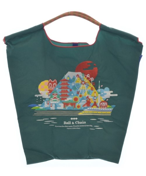 BALL&CHAIN(ボールアンドチェーン)トートバッグ 緑 サイズ:-/2200657633196
