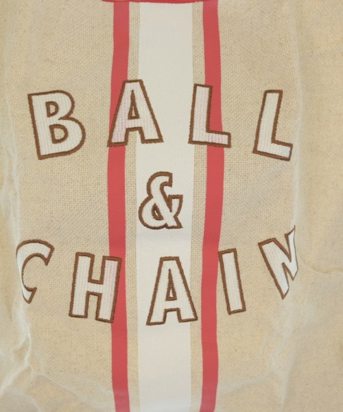 BALL&CHAIN（ボールアンドチェーン）トートバッグ ベージュ サイズ:M レディース/2200734781345