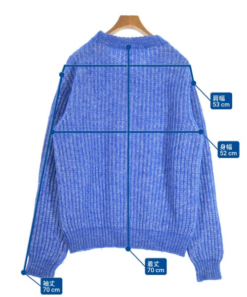 SUNFLOWER（サンフラワー）ニット・セーター 青 サイズ:-(M位) メンズ/2200622711010