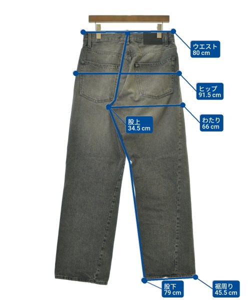 SUNFLOWER（サンフラワー）デニムパンツ グレー サイズ:30(M位) メンズ/2200629720039