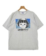 over print（オーバーポイント）Tシャツ・カットソー グレー サイズ:L メンズ/2200534864071