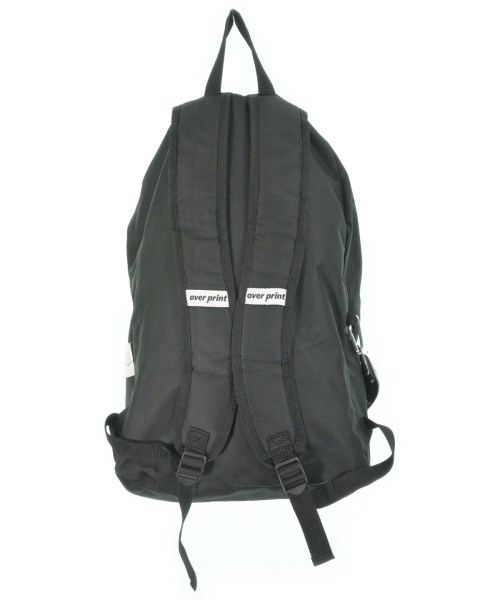 over print（オーバーポイント）バックパック・リュック 黒 サイズ:- レディース/2200668528122