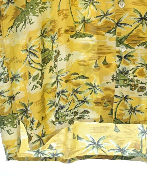 67NOWOS（67ノーウォス）カジュアルシャツ 黄 サイズ:F レディース/2200630364062