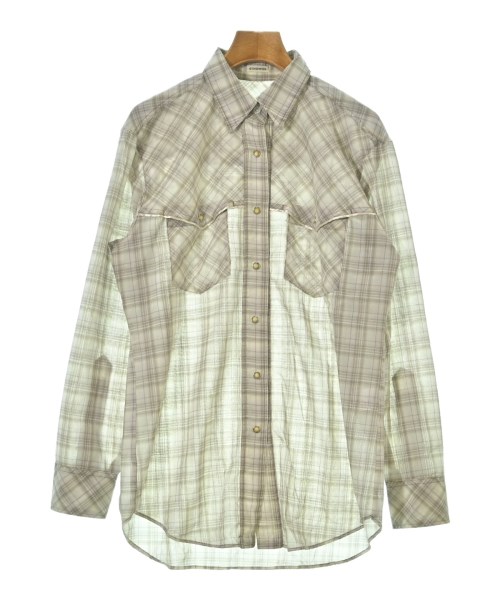 67NOWOS(67ノーウォス)カジュアルシャツ ベージュ サイズ:F/2200630364215
