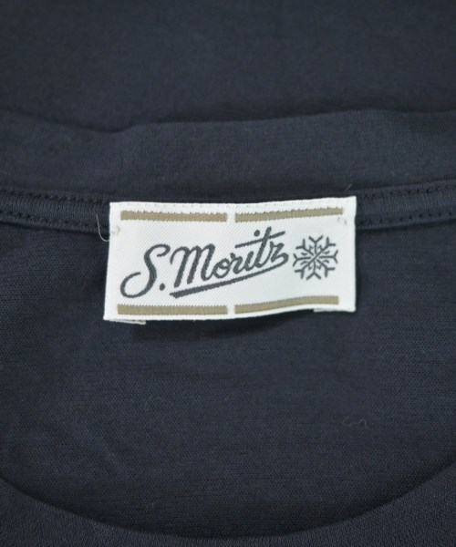 S.MORITZ（サンモリッツ）Tシャツ・カットソー 紺 サイズ:48(L位) メンズ/2200607006360