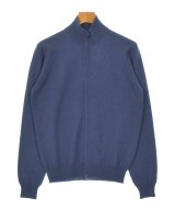 S.MORITZ（サンモリッツ）カーディガン 紺 サイズ:44(S位) メンズ/2200673022066