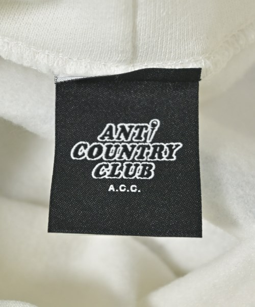 ANTI COUNTRY CLUB（アンチカントリークラブ）パーカー 白 サイズ:L メンズ/2200641545023