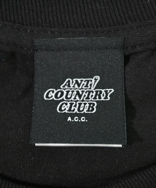 ANTI COUNTRY CLUB（アンチカントリークラブ）Tシャツ・カットソー 黒 サイズ:L メンズ/2200641545030