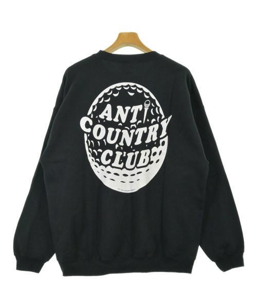 ANTI COUNTRY CLUB（アンチカントリークラブ）スウェット 黒 サイズ:XL メンズ/2200715550328