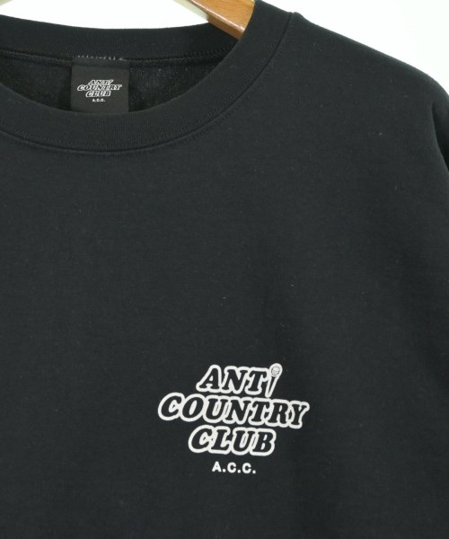 ANTI COUNTRY CLUB（アンチカントリークラブ）スウェット 黒 サイズ:XL メンズ/2200715550328