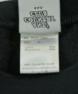 ANTI COUNTRY CLUB（アンチカントリークラブ）スウェット 黒 サイズ:XL メンズ/2200715550328